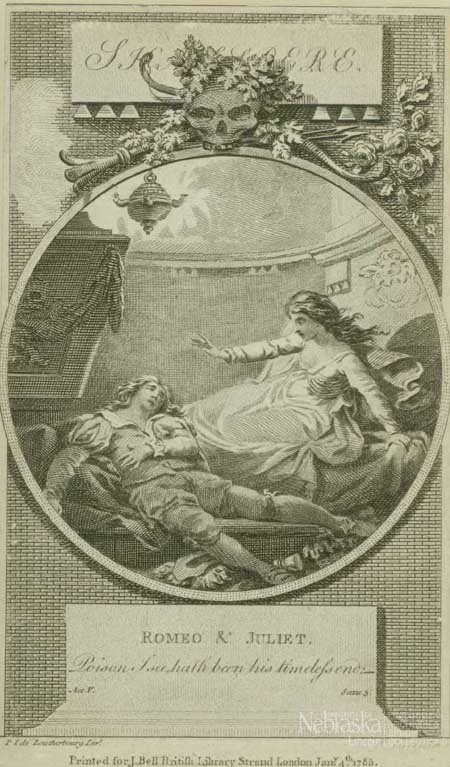 Plate of Ophelia discovers Romeo's body