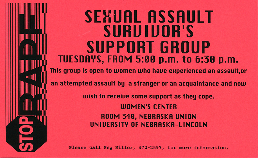 Sexual Assault Flyer
